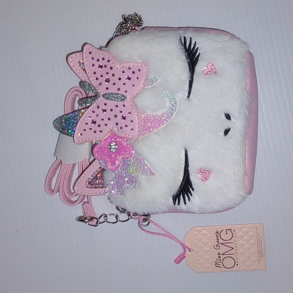 😺MISS GWENs OMG ACCESSORIES Butterfly Crown Unicorn Crossbody - Picture 9 of 12